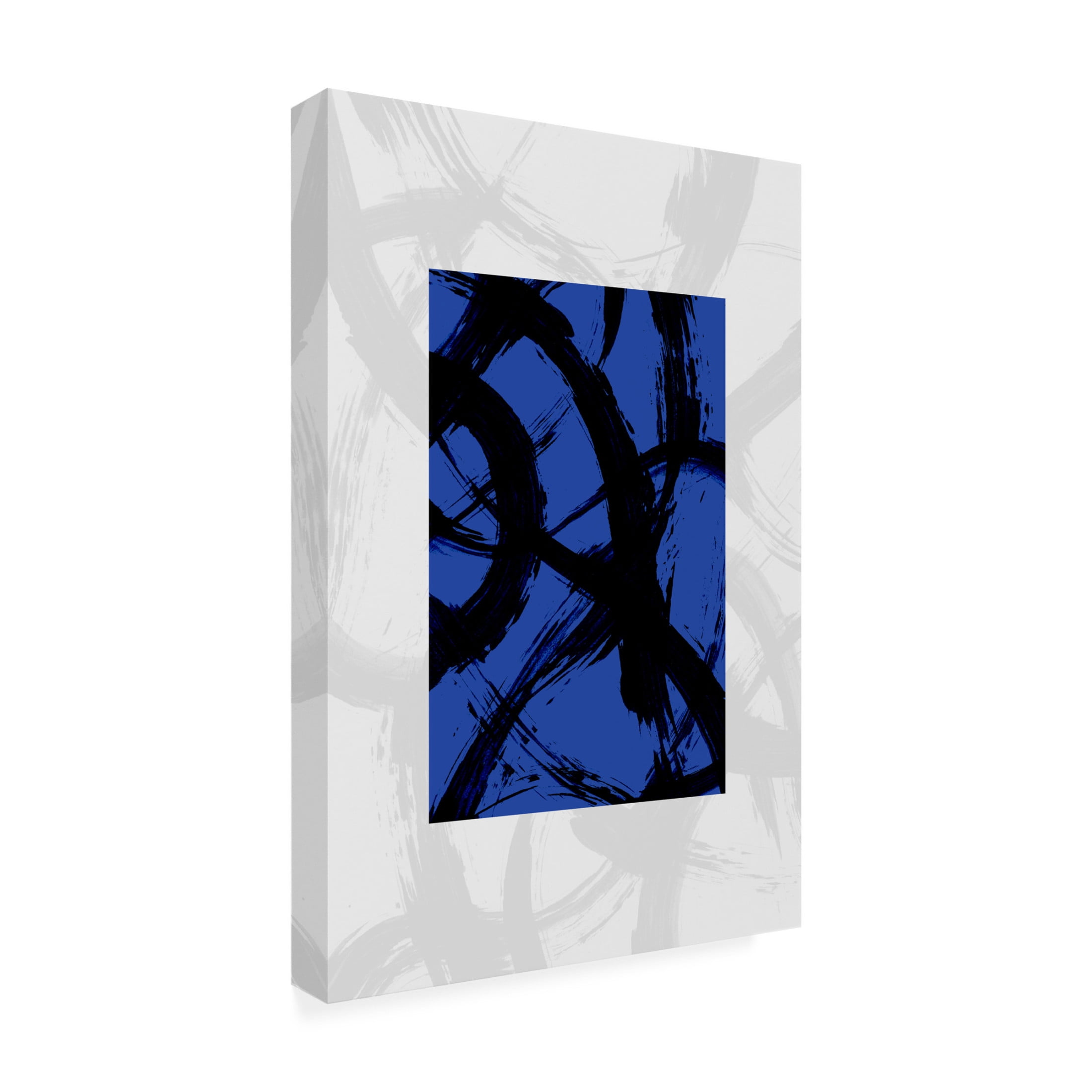 Trademark Fine Art Mareike Bohmer Abstract Brush Strokes 98Y Canvas Wall Art