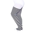 thumbnail image 6 of Striped Tights Costume Accessory for Children, Black and White, S (6/6X), Halloween by Way To Celebrate, 6 of 8
