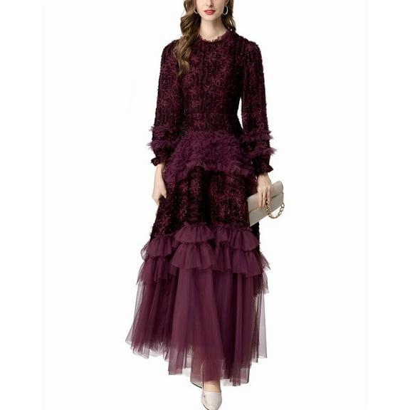 LIONELLO SALVI womens  Maxi Dress, 12