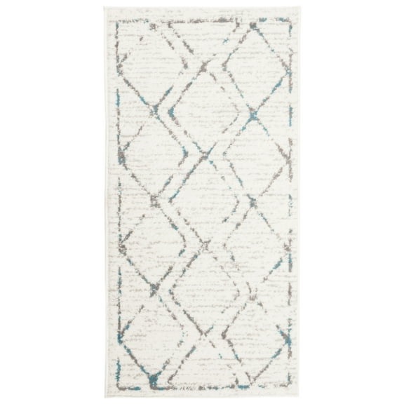 SAFAVIEH Skyler Collection SKY197D Ivory / Blue Rug