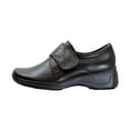 thumbnail image 3 of 24 HOUR COMFORT Jania Wide Width Adjustable Leather Shoes BLACK 5, 3 of 6