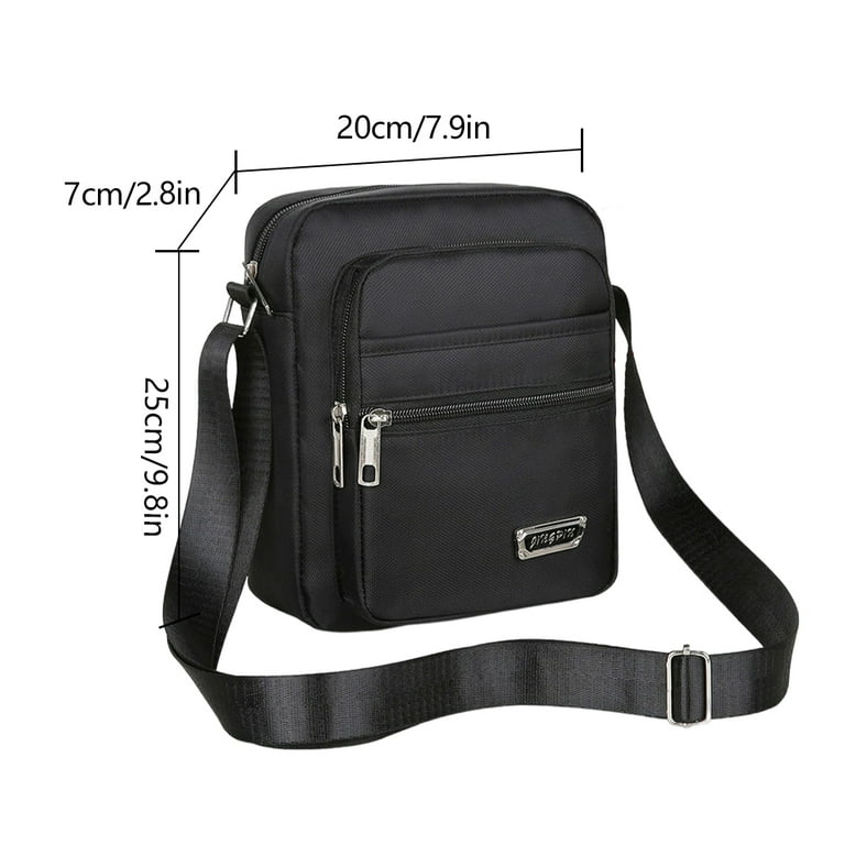 shoulder bag／コーデュラ black Cordura shoulder bag in black - Comme Des Garcons Homme