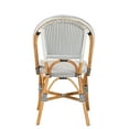 thumbnail image 4 of Bali & pari Genica Rattan French Provincial Dining Chair, Brown, 4 of 9