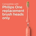 Philips One By Sonicare Battery Toothbrush, Miami Coral, HY1100/01