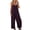 Purple, variant on Valentines Day SEMPAI Women Summer European And Sling Solid Pocket Casual Jumpsuit Valentine's Day