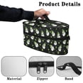thumbnail image 5 of HELLHERO Snowman and Stars Protective Steam Iron Carrying Bag Easy to Carry Handheld Durable & Protective Carrying Case, Bag Only, 5 of 6