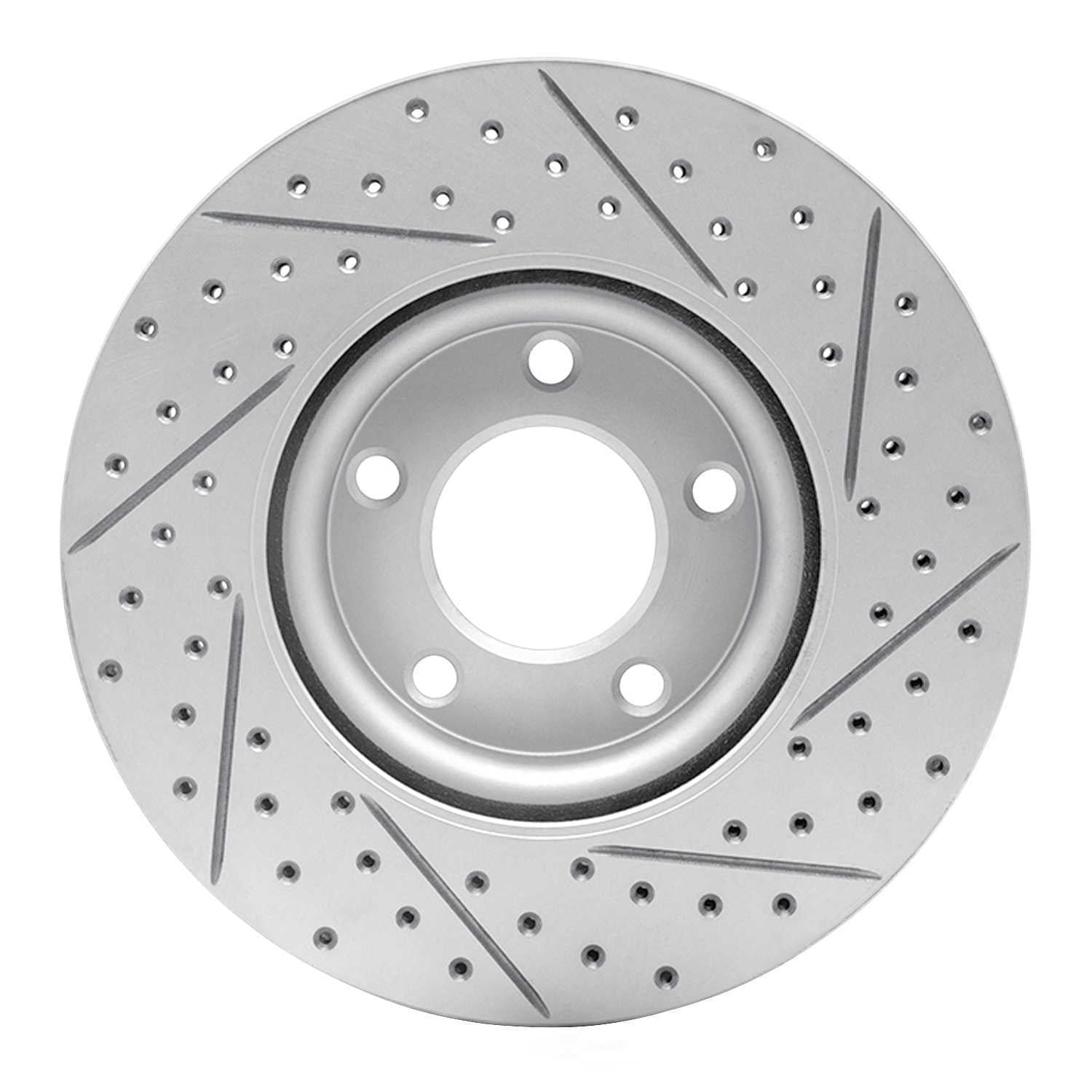 Dynamic Friction Company 830-80065L DFC Geoperformance Rotor - Drilled and Slotted