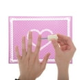 thumbnail image 5 of Unique Bargains 1 Pc Rectangular Lightweight Nail Art Stamping Mat Purple, 5 of 6