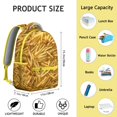 thumbnail image 6 of Fries Themed Backpack for School – Trendy & Roomy Bag for Teens – Fun Fast Food Design – Large Capacity with Pockets – Comfortable for Daily Use – Perfect Gift, 6 of 6