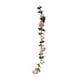 thumbnail image 2 of Xihbxyly Guirnalda de Flores Artificiales para San Valentín, Color Rojo y Rosa Brillante, para Bodas, Uso Interior y Exterior, 78,7 Pulgadas de Largo, Fácil de Colgar., 2 of 6