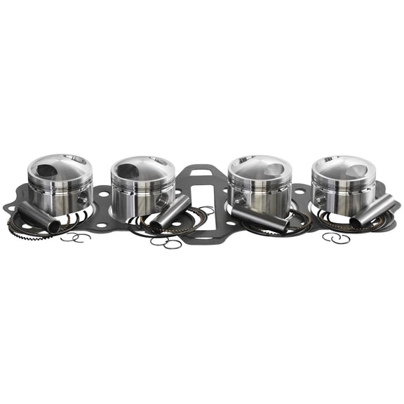 Wiseco K1123 Top End Kit - 2.00mm Oversize to 72.00mm, 10.25:1 Compression