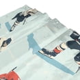 thumbnail image 3 of Yayeee Shower Curtain with Hooks 72"x72" Waterproof Fabric Bathroom Hanging Decor, Ice Play, 3 of 5
