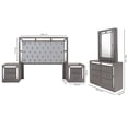 thumbnail image 4 of Recamara KS 4 Piezas Emilia Gris - Kessa Muebles, 4 of 5