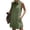 Army Green, variant on Kukoosong Women's Summer Casual Sleeveless Collared Button-Down Shirt Dress with Pockets Cocktail Length Office Wear Dress