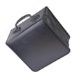 thumbnail image 2 of Decodeary Black Durable DVD Holder - Easy To Sort Out - Smooth Zipping - 400 Capacity Odorless DVD Case, 2 of 6