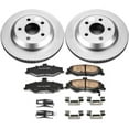 thumbnail image 2 of PowerStop Rear Geomet Coated Brake Rotor and Pad Kit Fits: CHEVROLET PONTIAC Select Models CRK1568, 2 of 4