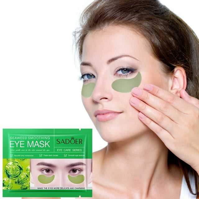 Pompotops Liquidation de Produits de Beauté, Cadeaux Beauté pour Femmes, Masque sous les Yeux pour les Poches 1 Paire de Patchs de Masque pour les Yeux pour Hydrater et Raffermir Réduire les Ridules Sacs pour les Yeux Rides et Cernes