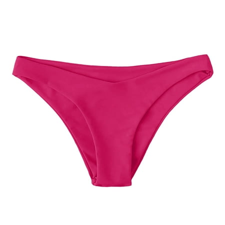 Pepeey Womens Bikini Bottoms Bikini High Cut Swim Short Bottoms for Women Full Coverage Swim Bottoms Swimsuit High Cut Bikini Bottoms Cheeky High Waisted Bikini