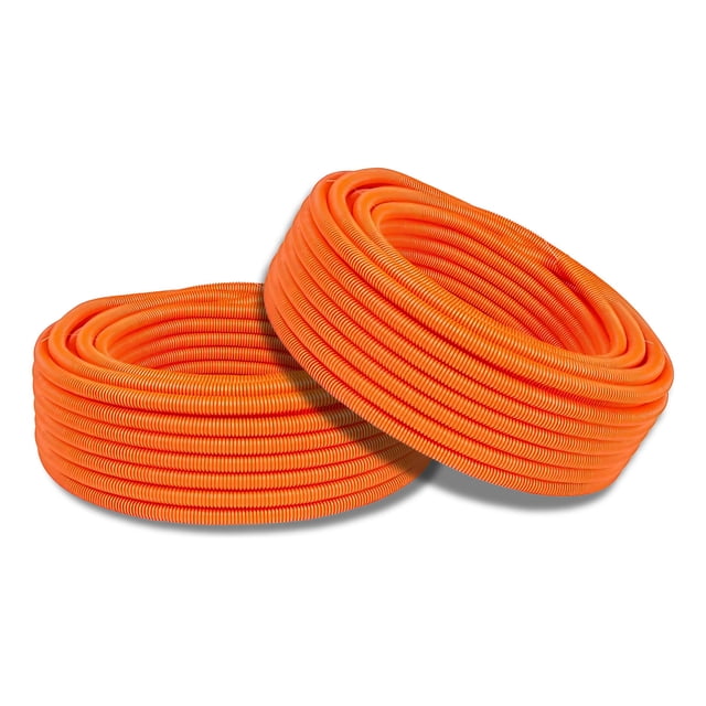 100m Poliflex Poliducto Flexible Naranja 3/4 Pulgada Inreco