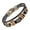 Light brown, variant on Mens Vintage Leather Braided Cuff Wrist Band Brown Rope Bracelet Bangle Gift Valentine’s Day Birthday Christmas Gifts