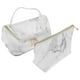 thumbnail image 1 of 2 bolsas de cosméticos con diseño de mármol, bolsa de viaje para guardar maquillaje, bolsa de herramientas de maquillaje de gran capacidad, organizador de papelería para mujer., 1 of 5