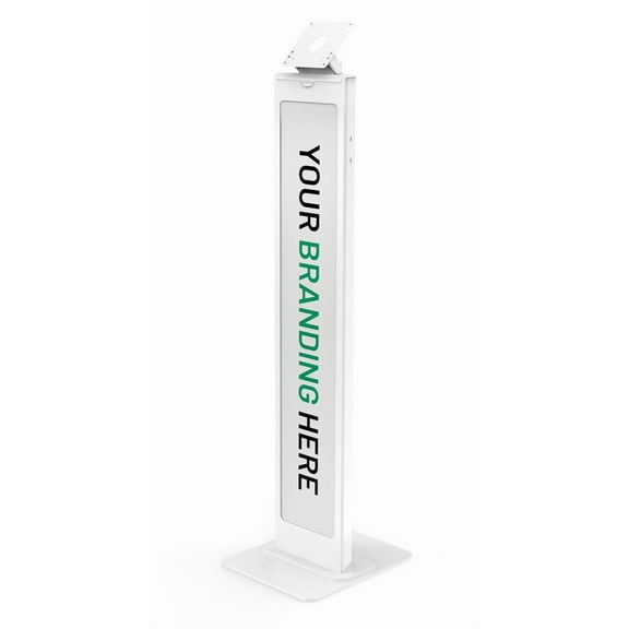 VESA Brandable Floor Stand White