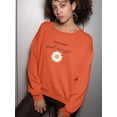 thumbnail image 2 of Give This World Good Energy Sweatshirt Women -Image by Shutterstock, Female Large, 2 of 4