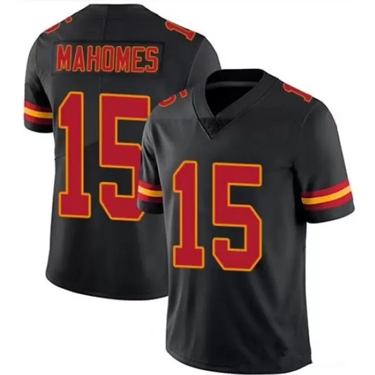 NFL_Youth Patrick Mahomes football jersey Clyde Edwards-Helaire Chiefes  Bolton Travis Kelce JuJu Smith-Schuster Justin Reid Mecole Hardman George  Karlaftis 