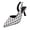 White, variant on Women Wide Width Kitten Heels Bow Pointed Closed Toe Pumps Ankle Strap Wedding Bridal Party Dress Shoes Black 5.5