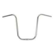 13" U 25.4mm Bike Handle Bars Chrome