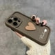 thumbnail image 5 of Funda de silicona personalizada con nombre INS 3D, carcasa bonita con corazón de amor para iPhone 15, 14, 13, 12, 11 Pro Max, a prueba de golpes, 15 Pro Max, 5 of 5