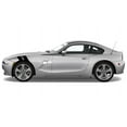 thumbnail image 2 of Clausen's World 4" Fender RACING STRIPES Decals also Gun Metal2 Carbon Fiber vinyl - Compatible with BMW Z4, 2 of 6