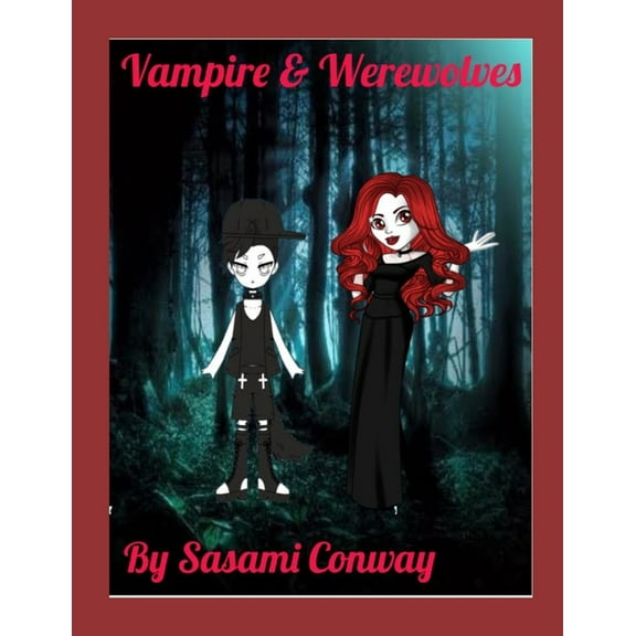 Vampire & werewolves comic book, (Paperback)