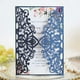 thumbnail image 2 of Tarjetas de invitaciones de boda europeas, tarjetas de felicitación de negocios de encaje Floral, recuerdos de cumpleaños, decoración de fiesta de boda y ducha, 25/50 piezas, 2 of 4