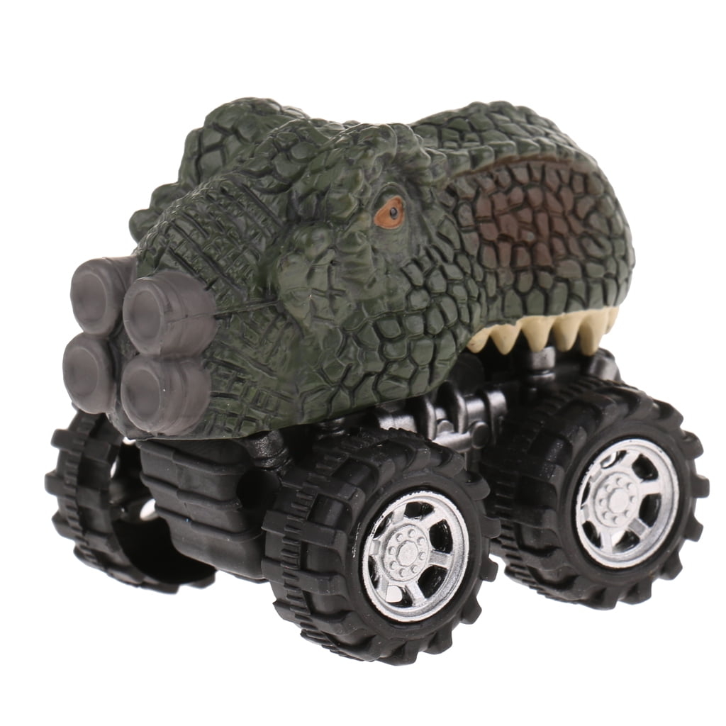 5pcs Vivid Animal Dinosaurs Figures Pull Back Cars Jurassic Toys Kids Gifts 
