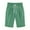 Green 1, variant on BLVB Womens Summer Bermuda Shorts Casual Beach Elastic Waist Drawstring Comfy Long Shorts Knee Length Cotton Linen Shorts with Pockets
