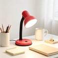thumbnail image 6 of LED Desk Lamp Plug In Reading Lamp, 5W Adjustable Gooseneck Light With 3 Color Modes for Office, Bedroom, Nightstand, Pink, 6 of 6