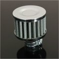 thumbnail image 2 of Filtro de respiradero de aceite de 12 mm x 50 mm x 56 mm, cárter de motor de combustible de aire frío apto para coche, plateado, 2 of 5