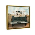 thumbnail image 3 of Stupell Industries Cows in Country Truck Animals & Insects Painting Gold Floater Framed Art Print Wall Art, 21 x 17, 3 of 9