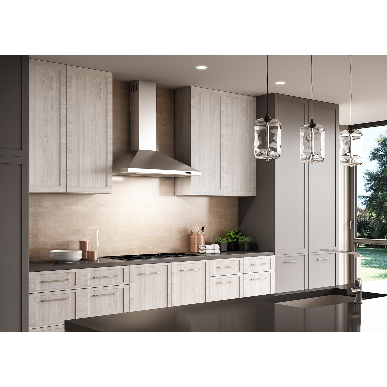 Broan EW4830SS 30 inch Stainless Wall Mount Chimney Range Hood