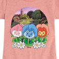 thumbnail image 3 of Disney - Alice In Wonderland - Flower Row - Toddler & Youth Girls Short Sleeve Graphic T-Shirt, 3 of 5