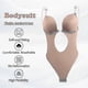 thumbnail image 2 of Women Plunging Deep V-neck Body Shaper Strapless Backless Bodysuit Shapewear, 2 of 5