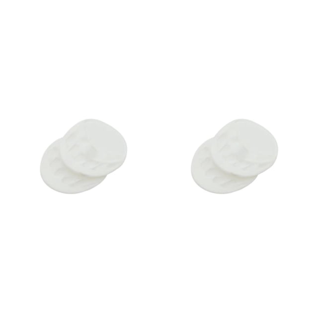 Minnieouse 1 par de calcetín de verano para el antepié para niñas, transpirable, , almohadilla para los dedos de los pies, reutilizable, Blanco 2Conjunto