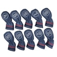 thumbnail image 4 of 10 fundas para cabezas de palos de golf, fundas de cuña, protección decorativa, suministros portátiles, protectores para entusiastas y principiantes. Azul, 4 of 8