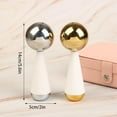 thumbnail image 5 of Ice Globes for Facials, Unbreakable Steel Cooling Roller, Cryo Sticks for Face, Massager for Face Neck & Eyes, Skin Care for Dark Circles, Puffiness, Wrinkles, Collagen Production (Gold), 5 of 9