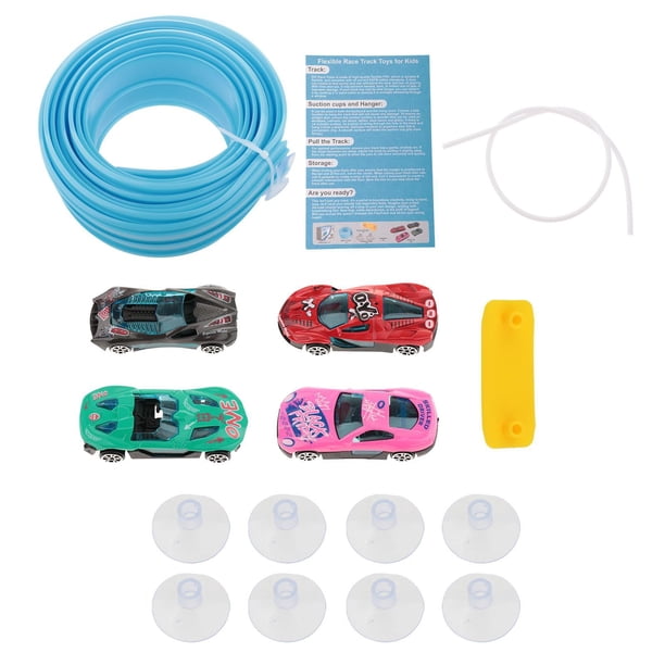 HILABEE Rampe de Course Flexible, Piste de Course Portable avec Ventouses Fortes, Pliable, Enroulable, Multifonctionnelle, Amusement DIY, 4 m, Jouet pour Enfants HILABEE Rampe de Course Flexible, Piste de Course Portable avec Ventouses Fortes, Pliable, Enroulable, Multifonctionnelle, Amusement DIY, 4 m, Jouet pour Enfants