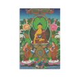 thumbnail image 1 of Pósteres de Buda Thangka tibetano Shakyamuni, obras de arte, póster en lienzo, impresiones artísticas de pared estéticas para habitación, decoración moderna para el hogar, regalos, 20 x 30 pulgadas, 1 of 6