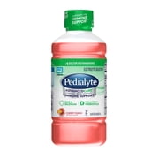 Pedialyte AdvancedCare Electrolyte Solution, Cherry Punch, 1 Liter, Pack of 8