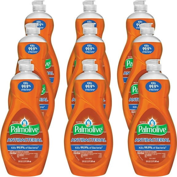 Ultra Antibacterial Dishwashing Liquid, 20 Oz Bottle, 9/carton | Bundle of 5 Cartons
