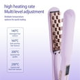 thumbnail image 5 of Hair Volumizing Iron for Root Lifting, Professional Ceramic Crimper for Instant Volume and Texture, Anti-Scald Flat Iron for Fine and Thin Hair, Purple, 5 of 11